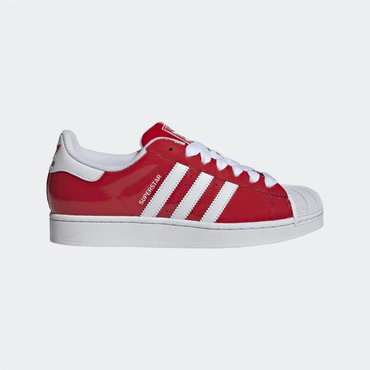 Mens Adidas Superstar II KH9038 Better Scarlet/white/better Scarlet-size 9.5