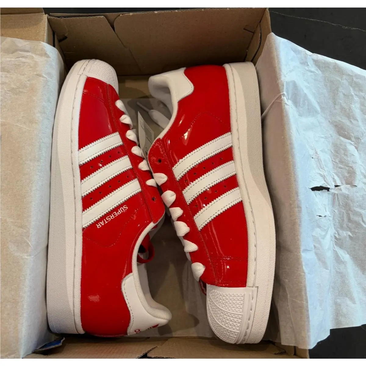 Adidas shoes - adidas Superstar II - Superstar - KH9038 - Red (UPC: 198323779717) 9