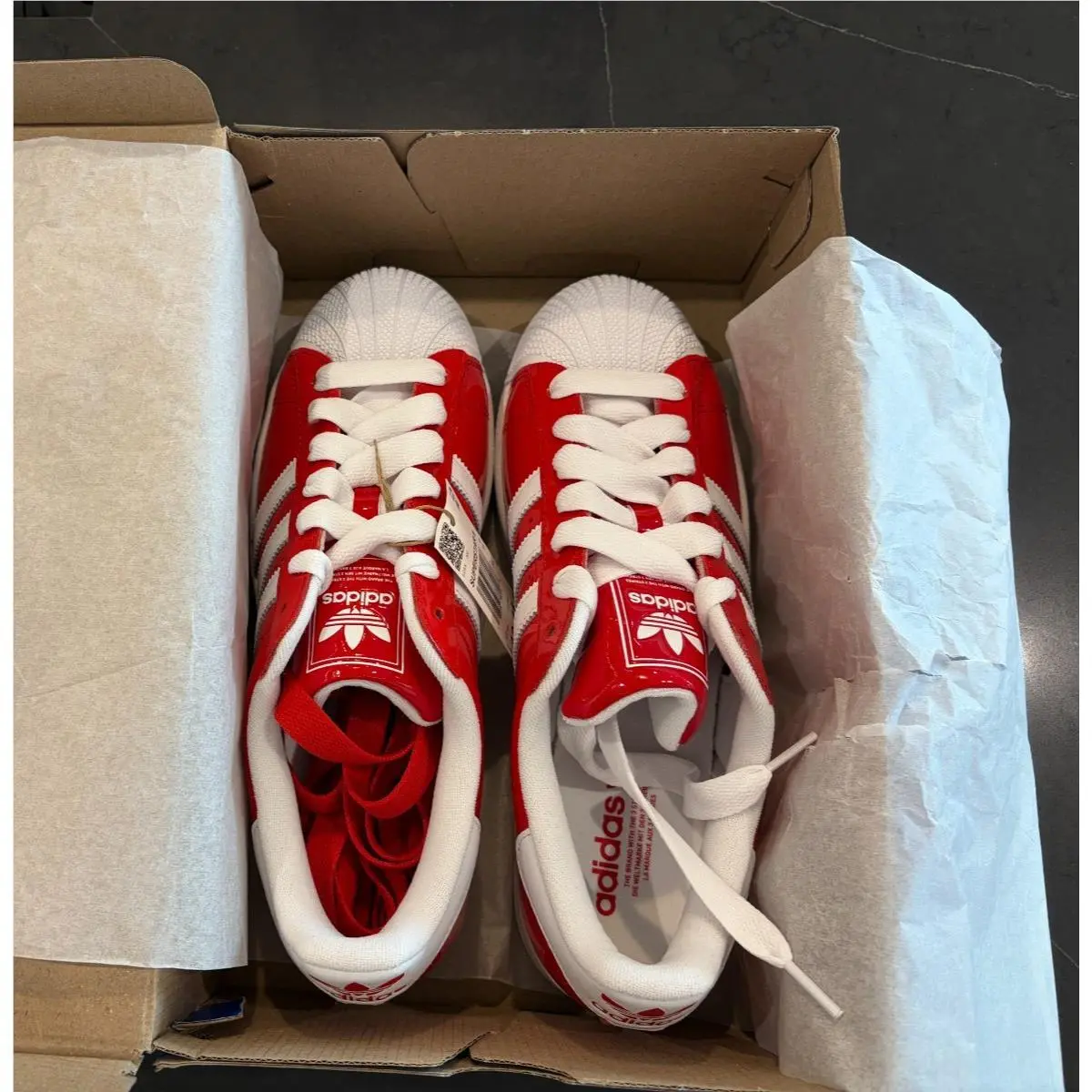 Adidas shoes - adidas Superstar II - Superstar - KH9038 - Red (UPC: 198323779717) 10