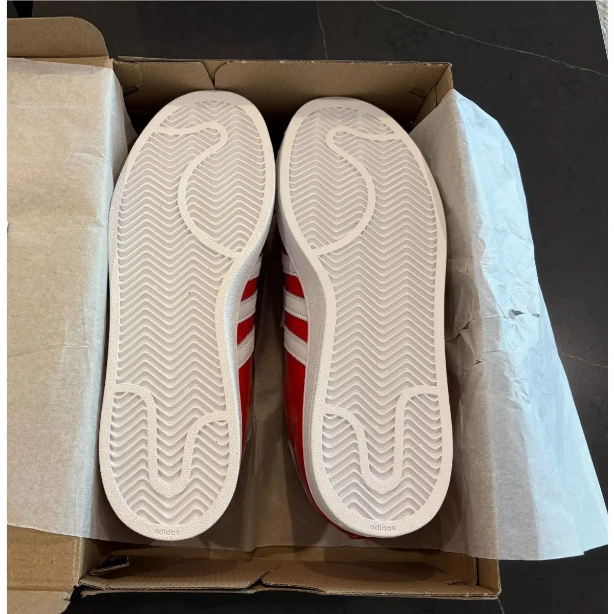 Adidas shoes - adidas Superstar II - Superstar - KH9038 - Red (UPC: 198323779717) 11