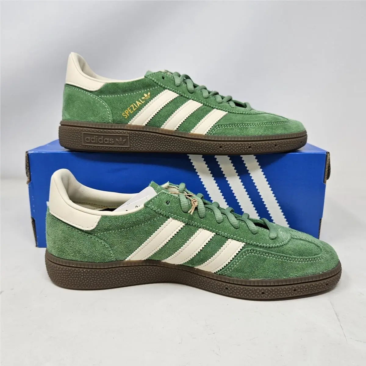 Adidas shoes - adidas Handball Spezial - Handball Spezial - IG6192 - Preloved Green Cream White 0