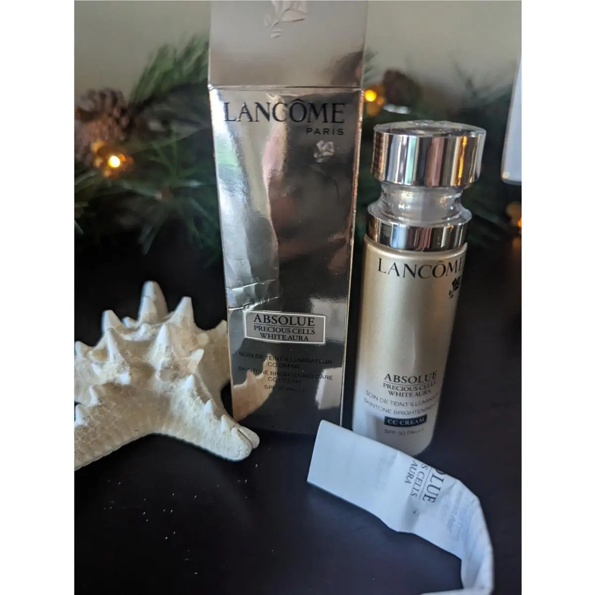 Lancome Absolue Precious Cells White Aura CC Cream Spf 50 1.01 oz 30 ml