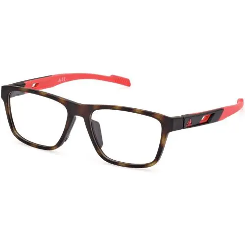 Adidas Sport SP 5027 Dark Havana / Matte Light Red 052 Size 54 Eyeglasses