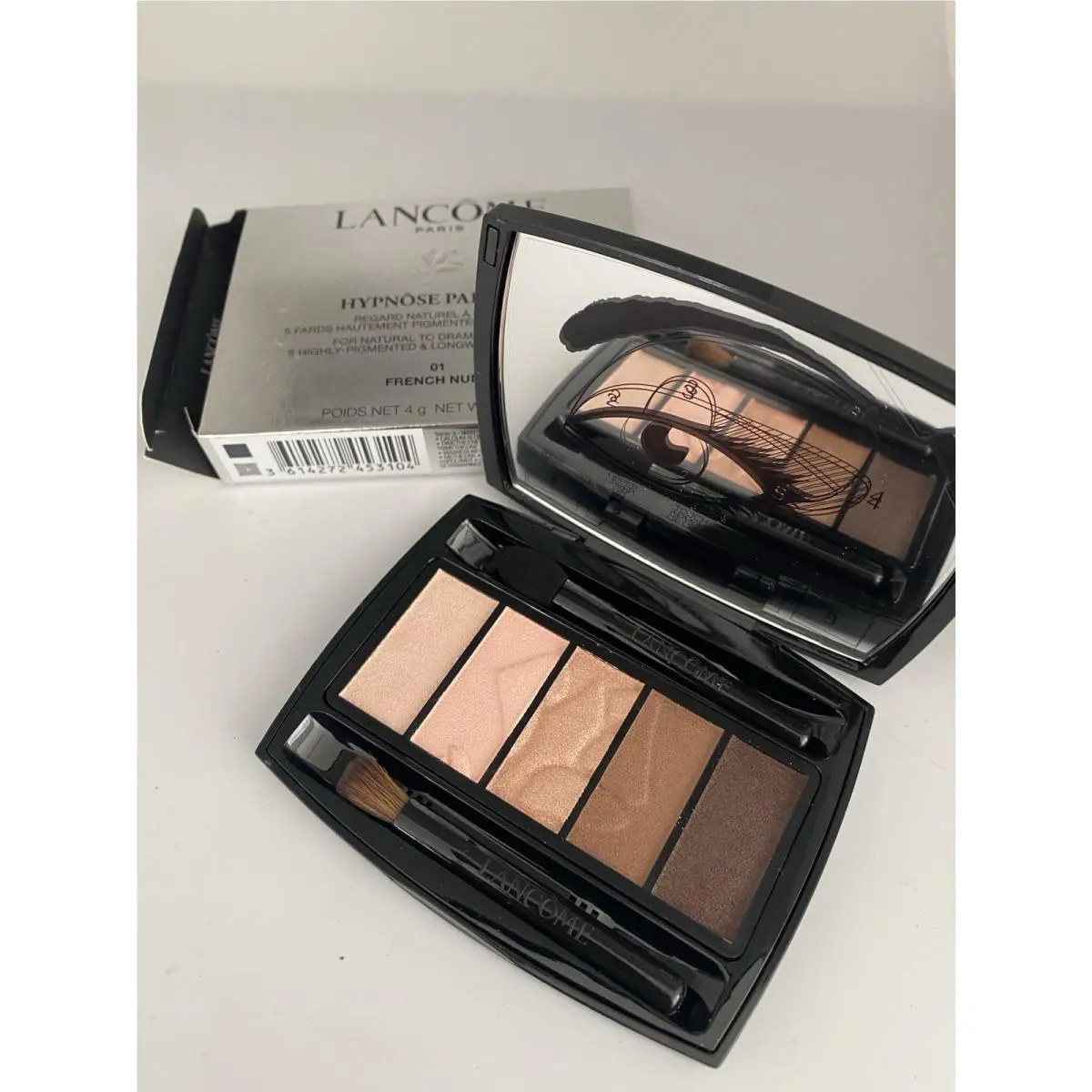 Lancome Hypnose Palette 5 Highly Pigmented Eyeshadows- 01 French Htf ￼