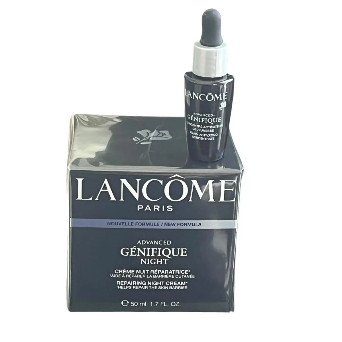 Lancôme Genifique Night Repair Cream with Mini Serum 2 Piece