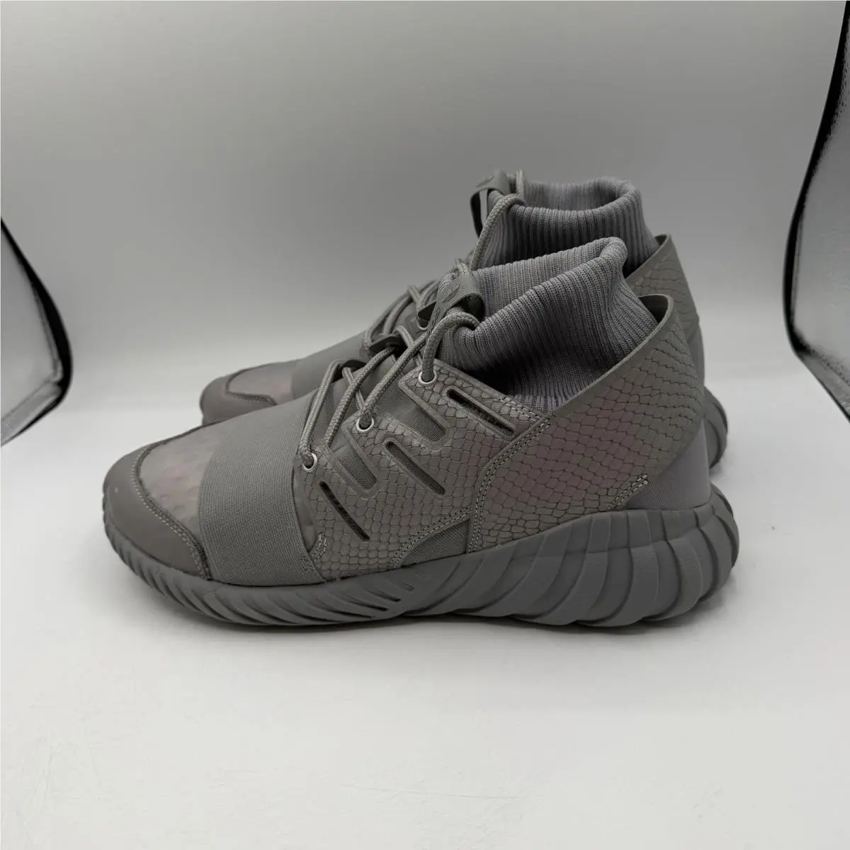Adidas shoes - adidas Tubular Doom - Tubular Doom - S74791 - Gray (UPC: 889130176720) 4