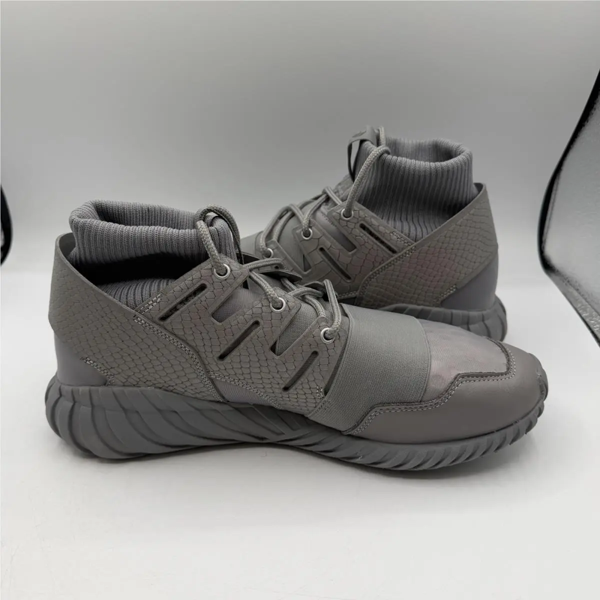 Adidas shoes - adidas Tubular Doom - Tubular Doom - S74791 - Gray (UPC: 889130176720) 5