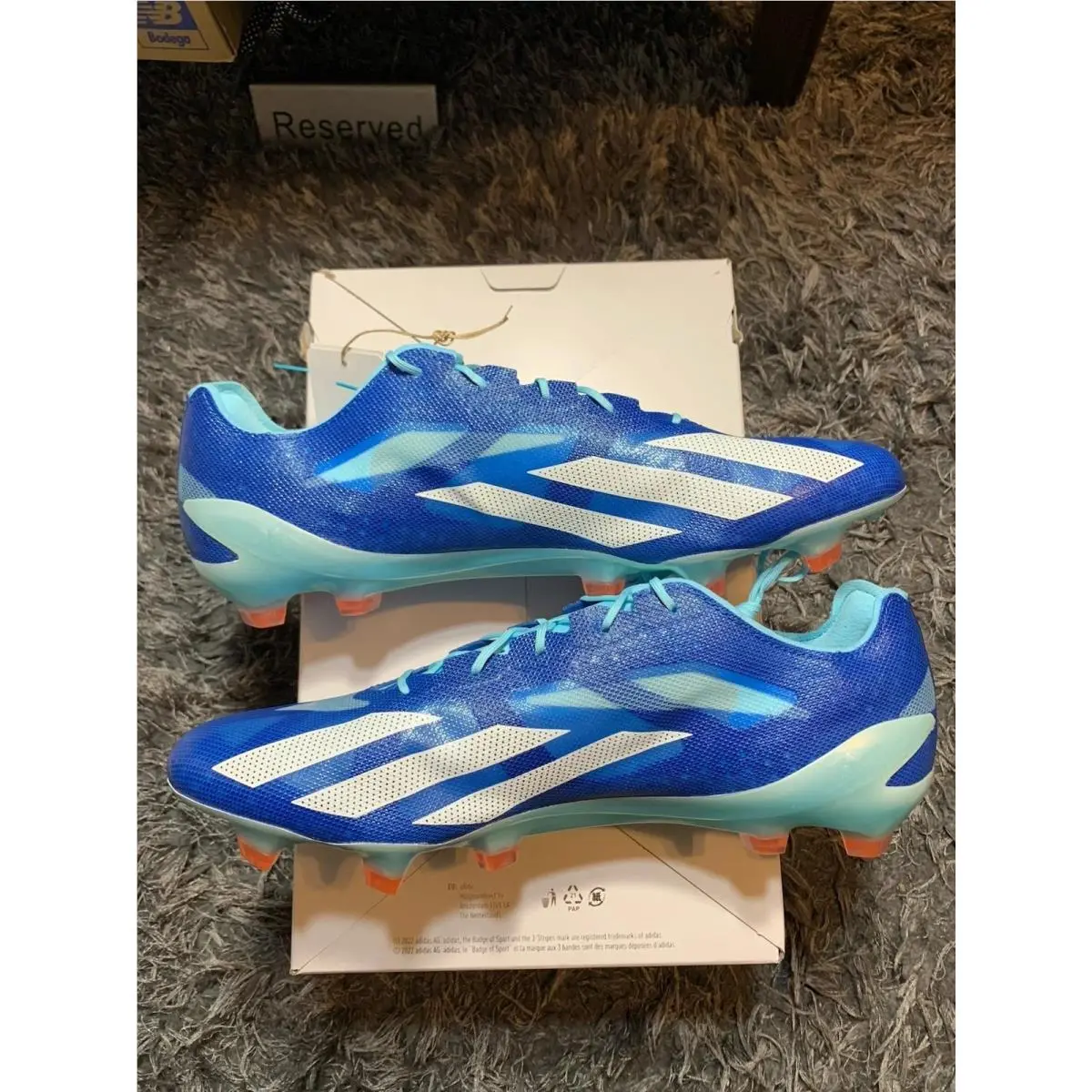 Adidas X Crazyfast + FG Soccer Football Boots Cleats Men`s Size 5.5 HQ4512
