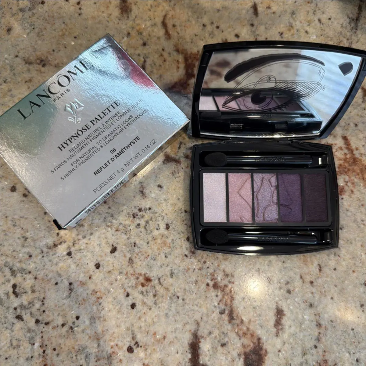 Lancome Hypnose Palette 06 Reflet D’amethyste 0.14 oz / 4g Eyeshadows Retired