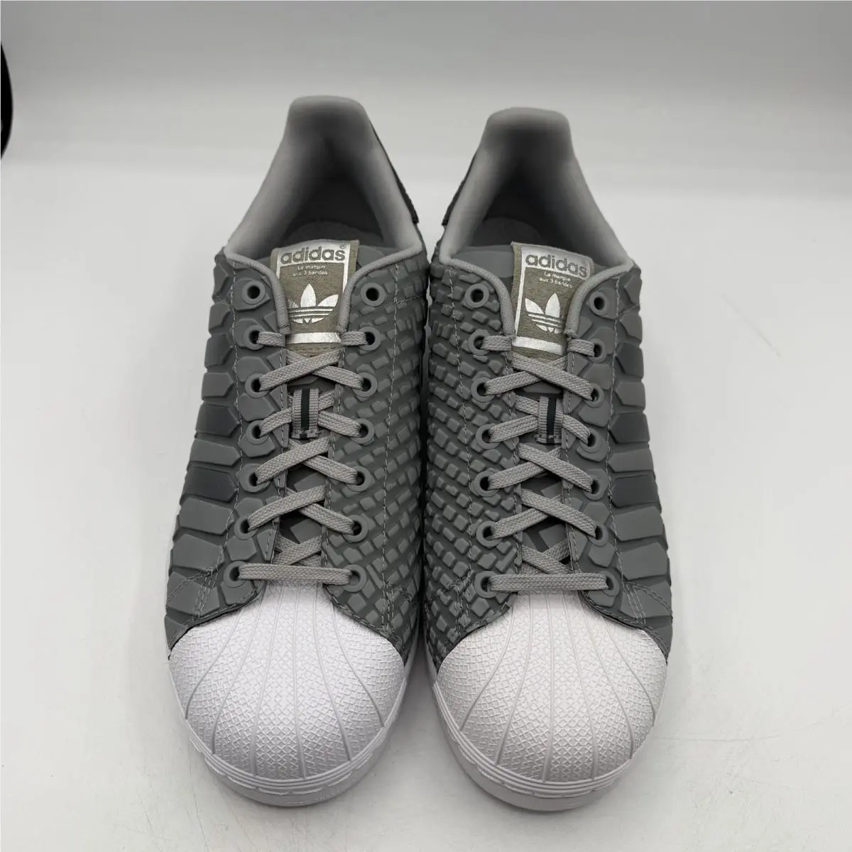 Adidas shoes - adidas Superstar - Superstar - D69367 - Gray 3