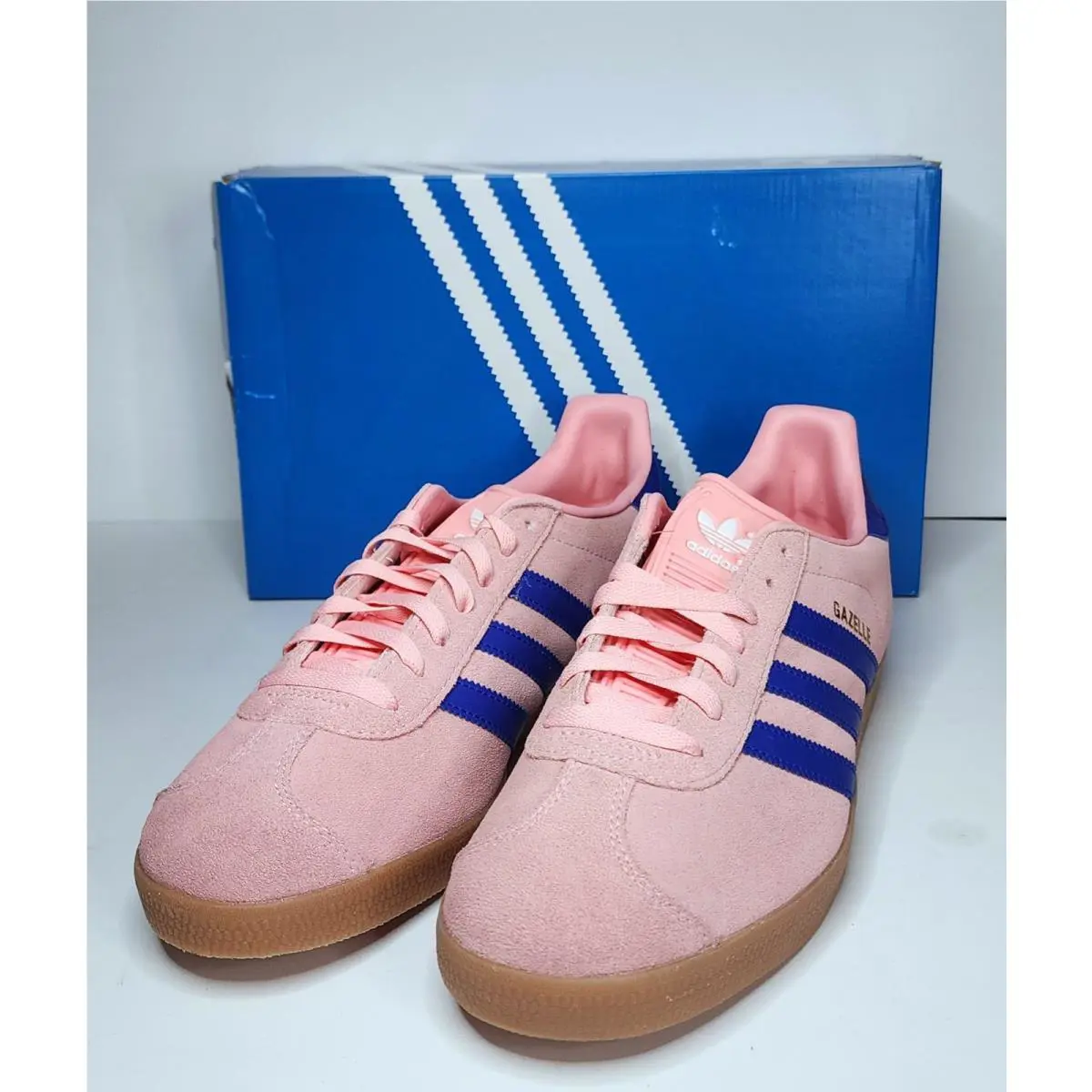 Adidas shoes - adidas Originals Gazelle - Originals Gazelle - J12077 - pink/blue 0