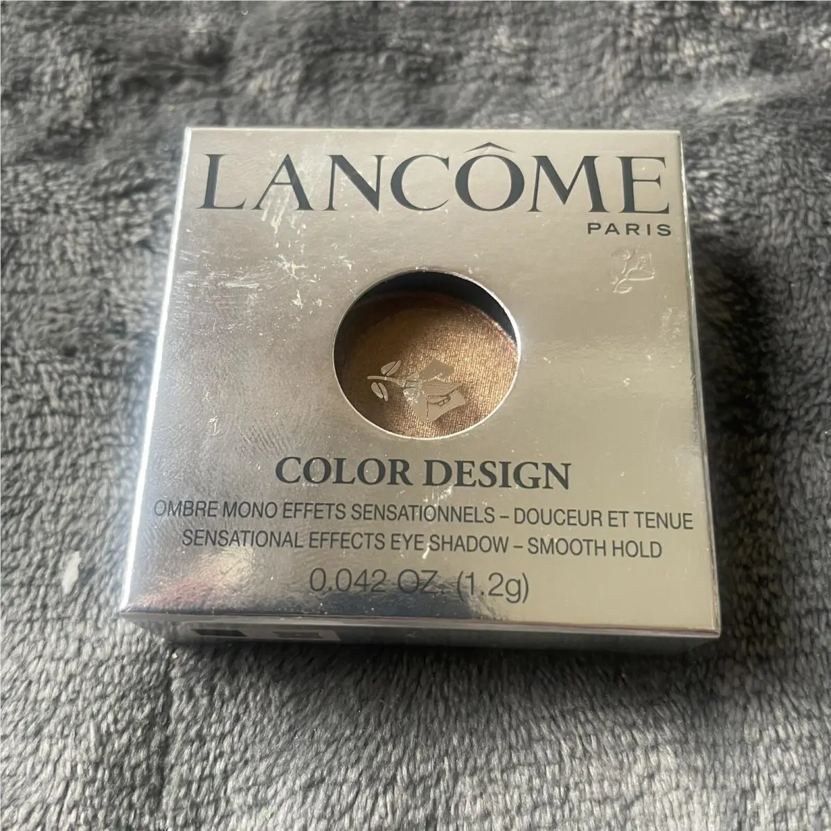 Lancome Color Design Eyeshadow 125 Golden Amande Full Size Rare Eye Shadow