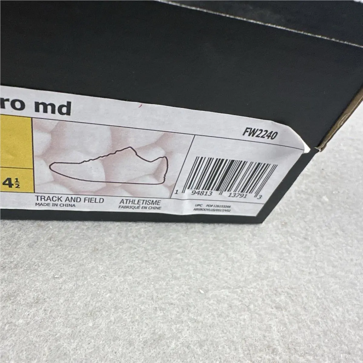 Adidas shoes - adidas Adizero - Adizero - FW2240 - Yellow 9