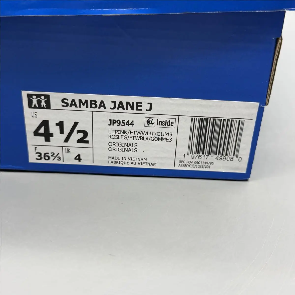 Adidas shoes - adidas Samba Jane - Samba Jane - JP9544 - Pink (UPC: 0197617499980) 12