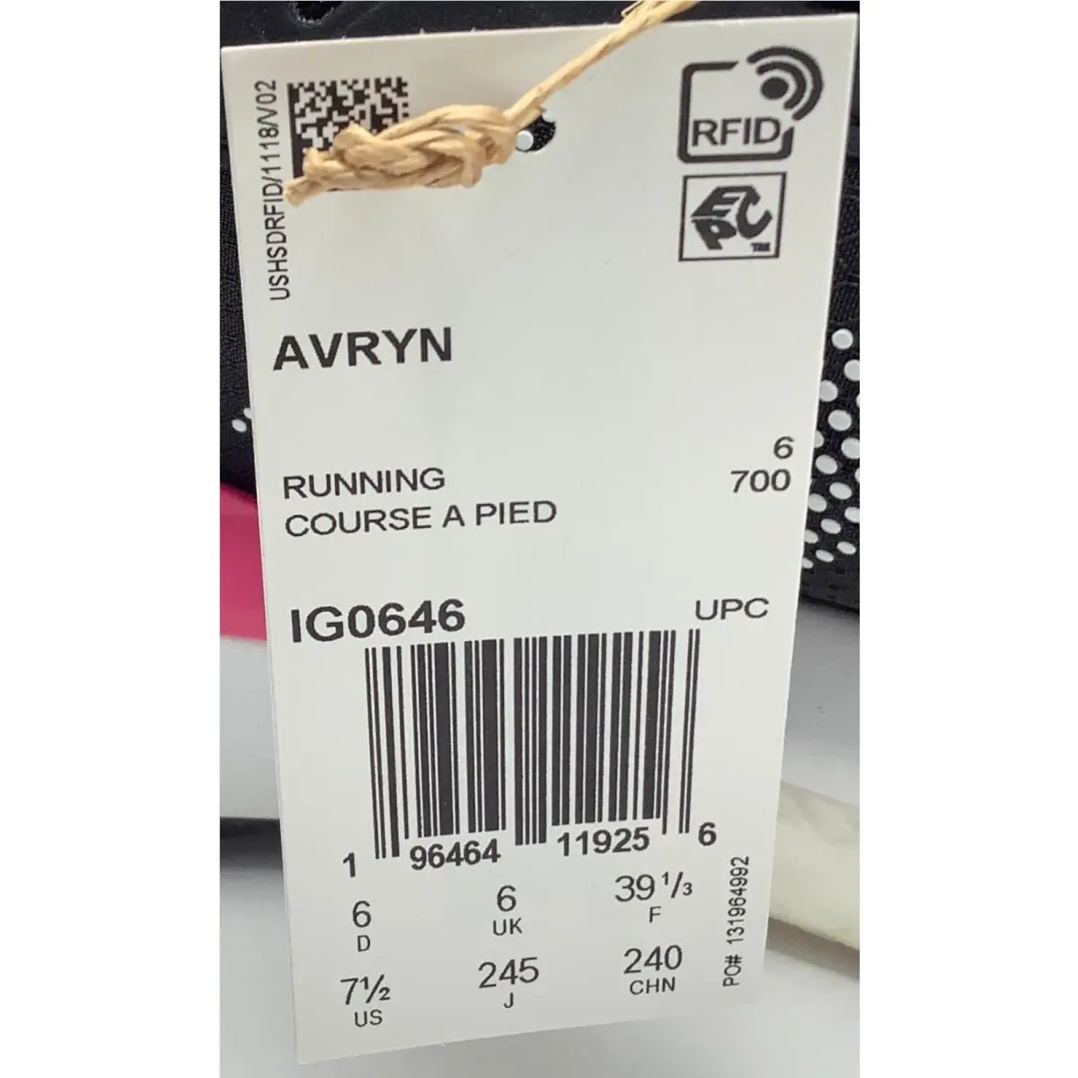 Adidas shoes - adidas Avryn - Avryn - IG0646 - Avryn Core Black/Core Black/Pink Fusion (UPC: 196464119256) 5