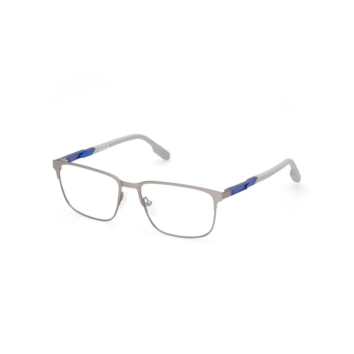 Adidas Sport SP 5074 Matte Light Ruthenium / Grey 015 Size 55 Eyeglasses