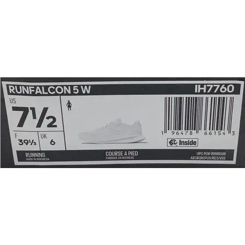 Adidas shoes - adidas Runfalcon - Runfalcon - IH7760 - White (UPC: 196478661543) 5