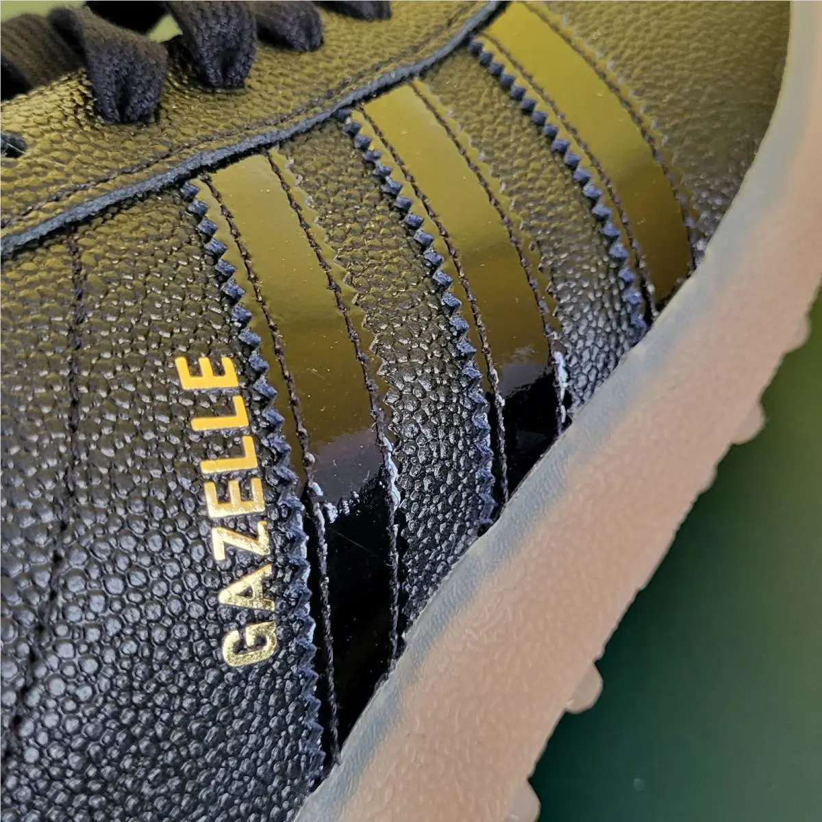 Adidas shoes - adidas Gazelle Golf Lux - Gazelle Golf Lux - JI4157 - Black (UPC: 197621799076) 11