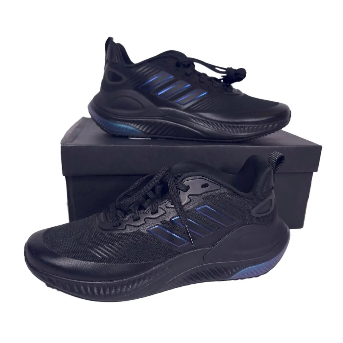 Adidas Alphamagma Guard Shoes Size M 7 /W 8 GX1177 Running Black Dark Marine