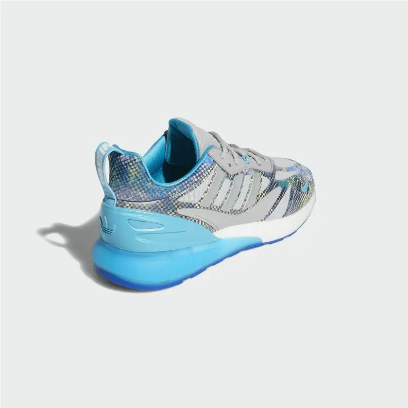 Adidas shoes - adidas ZX - GZ3744 - Grey Two/Signal Cyan-Glow Pink 17