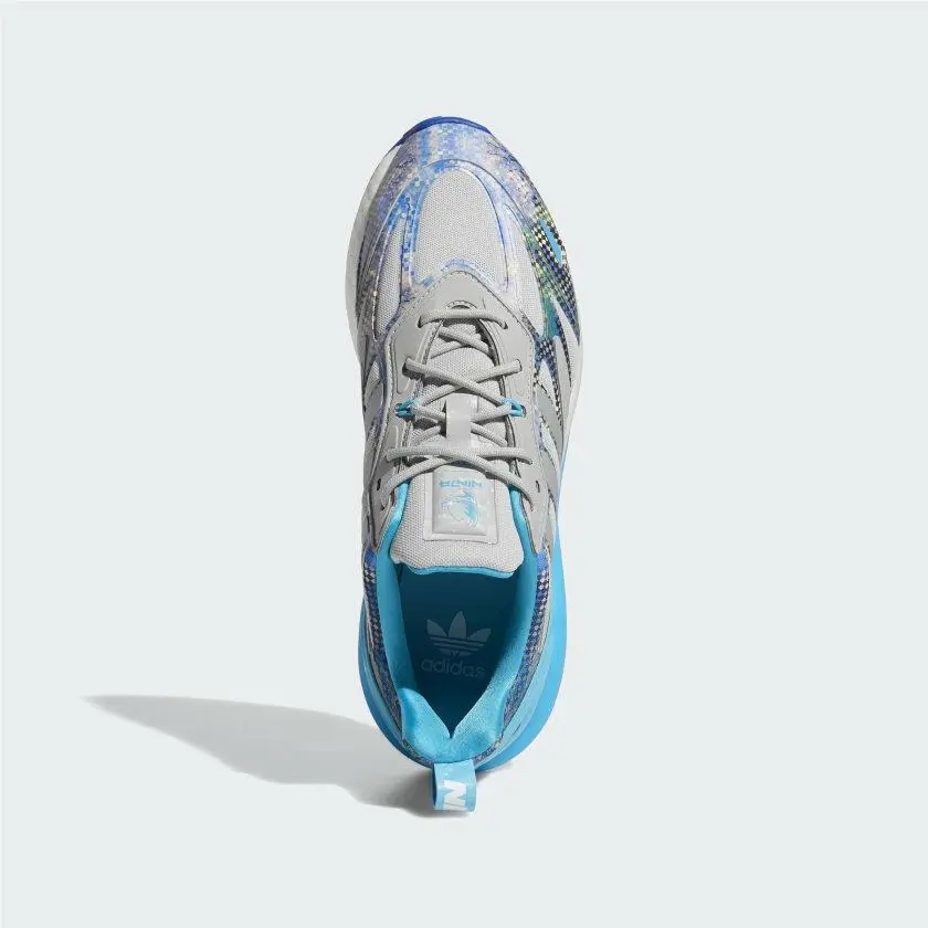 Adidas shoes - adidas ZX - GZ3744 - Grey Two/Signal Cyan-Glow Pink 20
