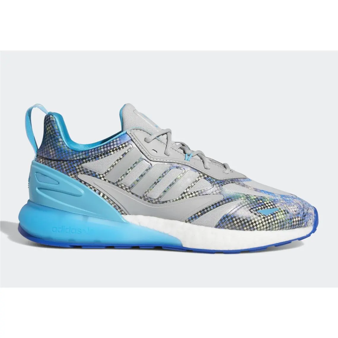 Adidas shoes - adidas ZX - GZ3744 - Grey Two/Signal Cyan-Glow Pink 22