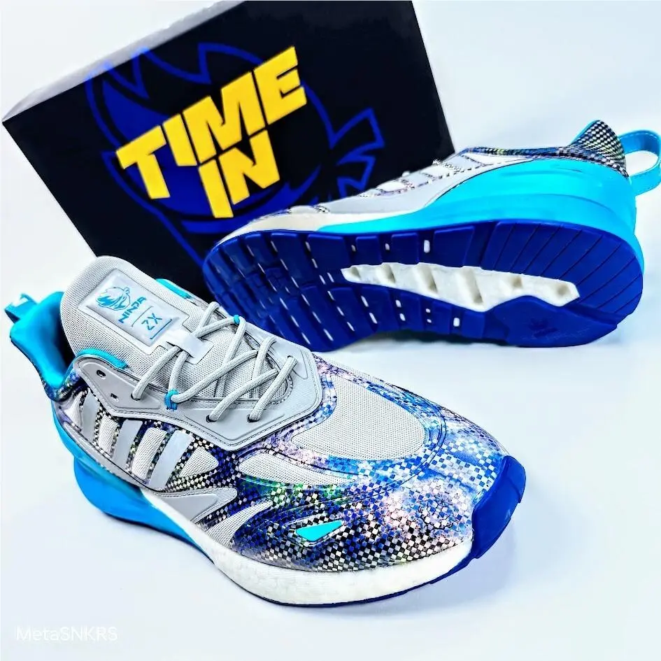 Adidas shoes - adidas ZX - GZ3744 - Grey Two/Signal Cyan-Glow Pink 4