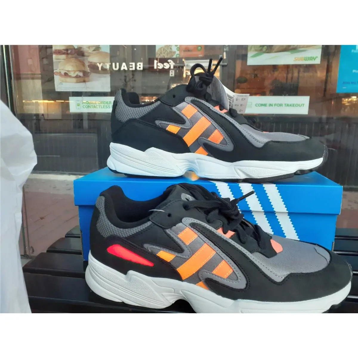 Adidas shoes - adidas Yung-96 - EE7227 - Black, Manufacturer: Black/Gold (UPC: 0192615135700) 1