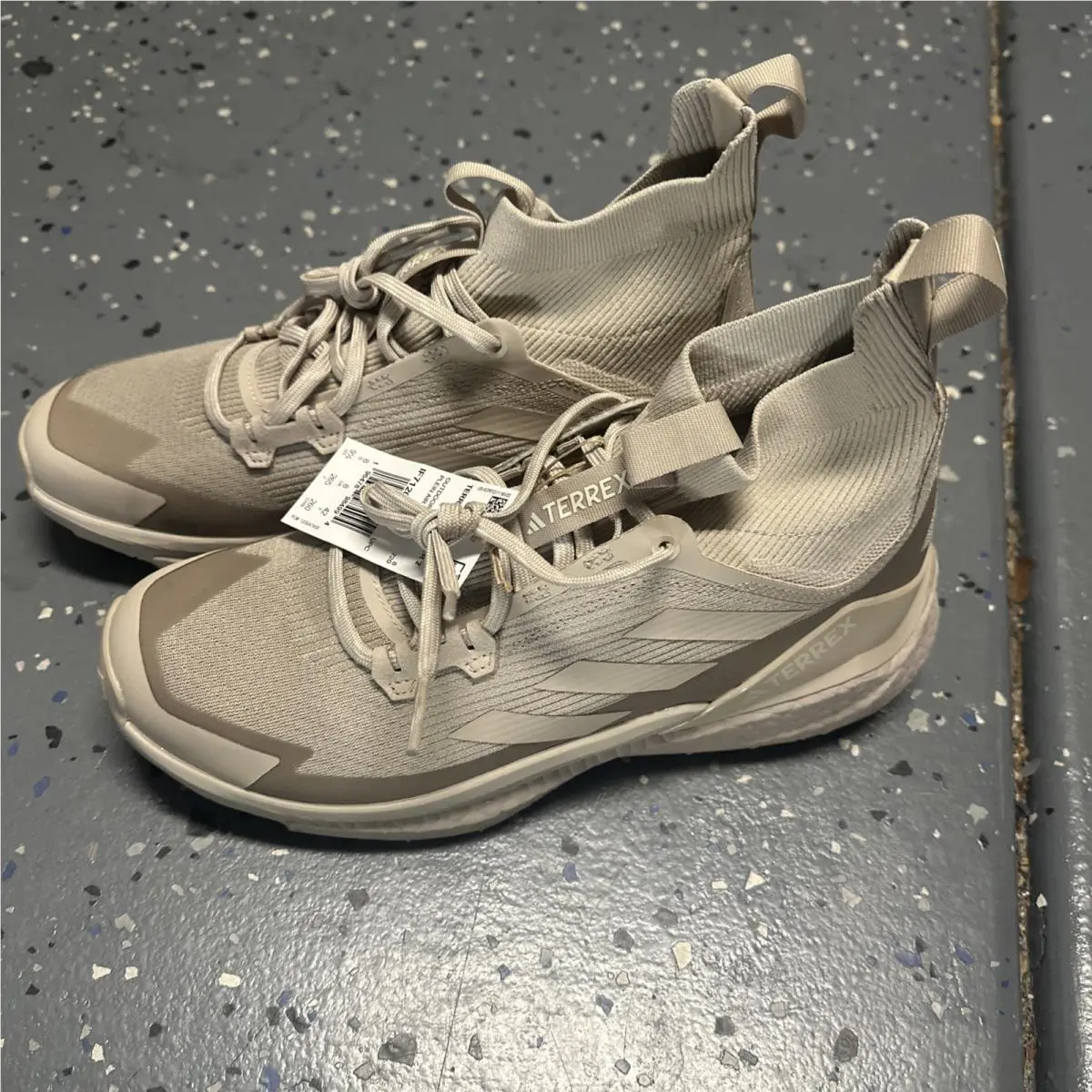 Adidas Terrex Free Hiker 2 Hiking 9.5 Womens Beige Shoes Athletic IF7120