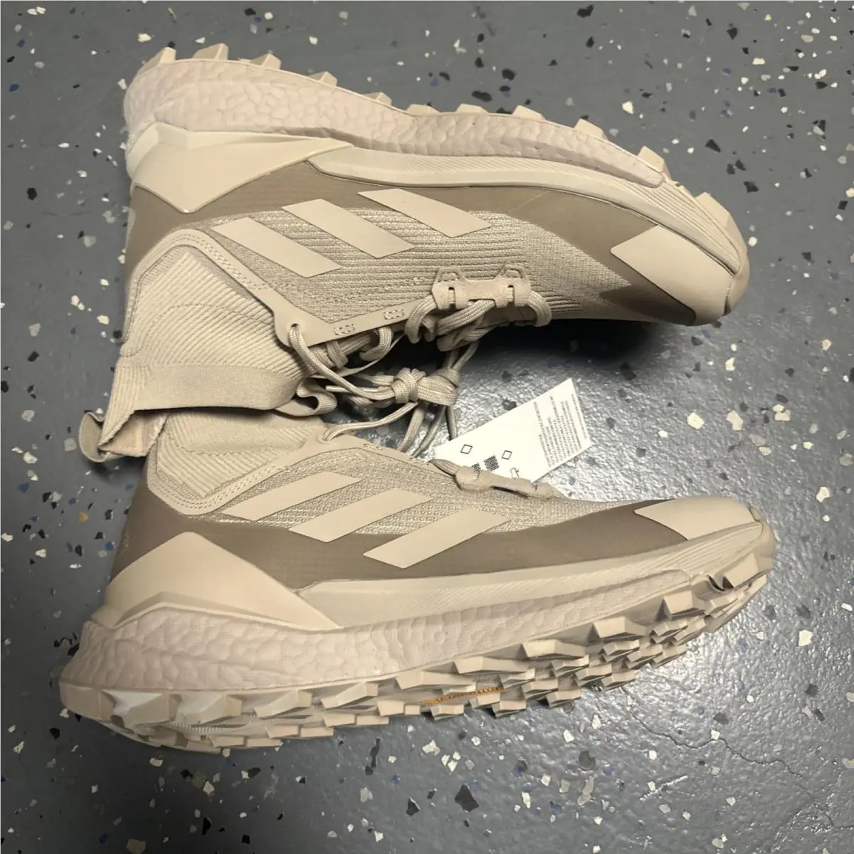 Adidas shoes - adidas Terrex Free Hiker 2 Hiking - IF7120 - Beige (UPC: 196478984932) 4