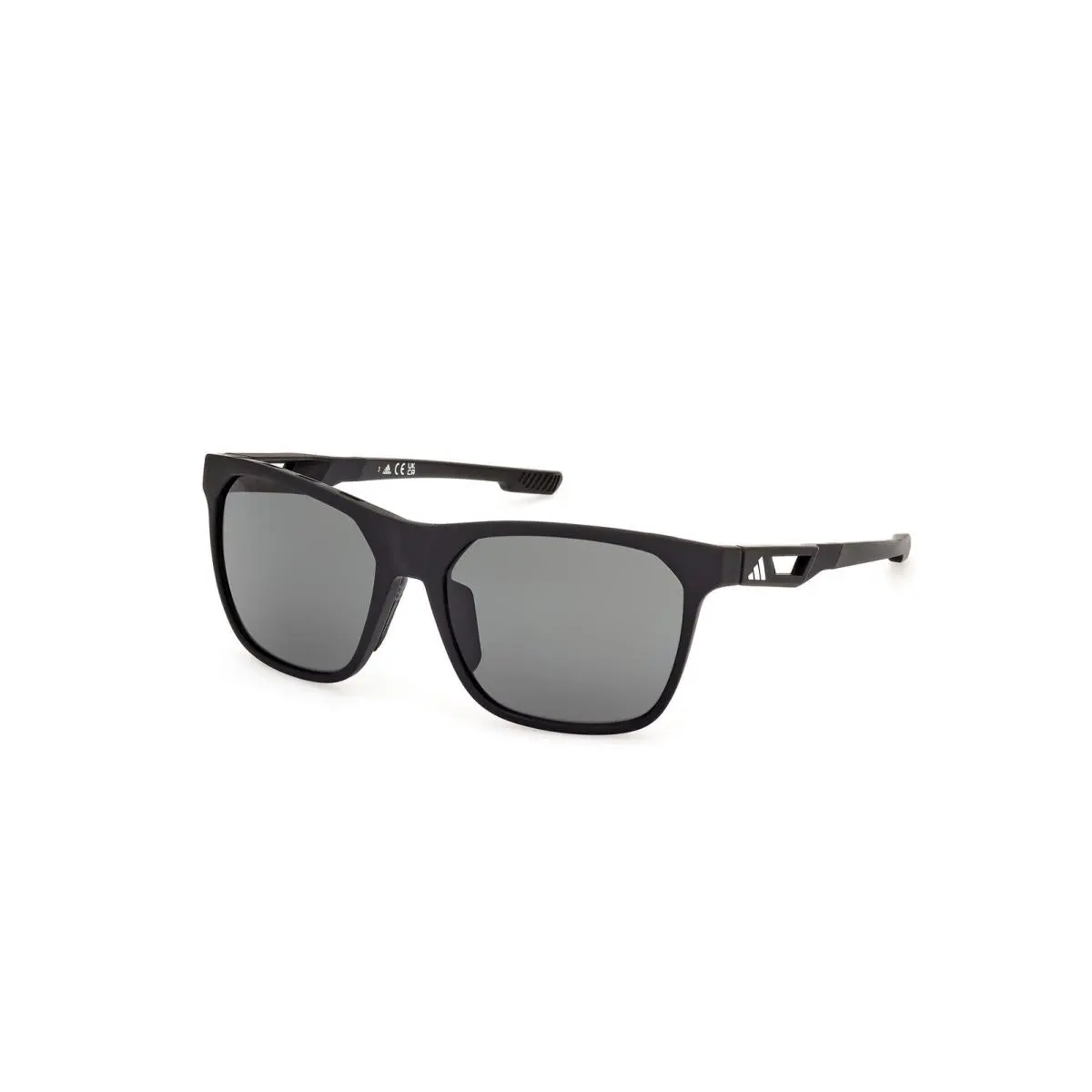 Sport SP 0091 Matte Black / 02N Size 55 Sunglasses by Adidas