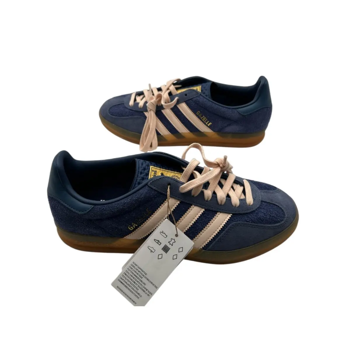 Adidas shoes - Adidas Originals Gazelle - Originals Gazelle - JI0322 - Blue/Semi Pink/Gum/Blue 4