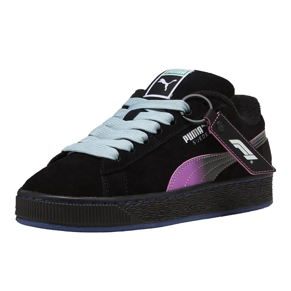 Puma shoes - PUMA F1 Suede Xl Lace Up - 30909701 - Blue 8