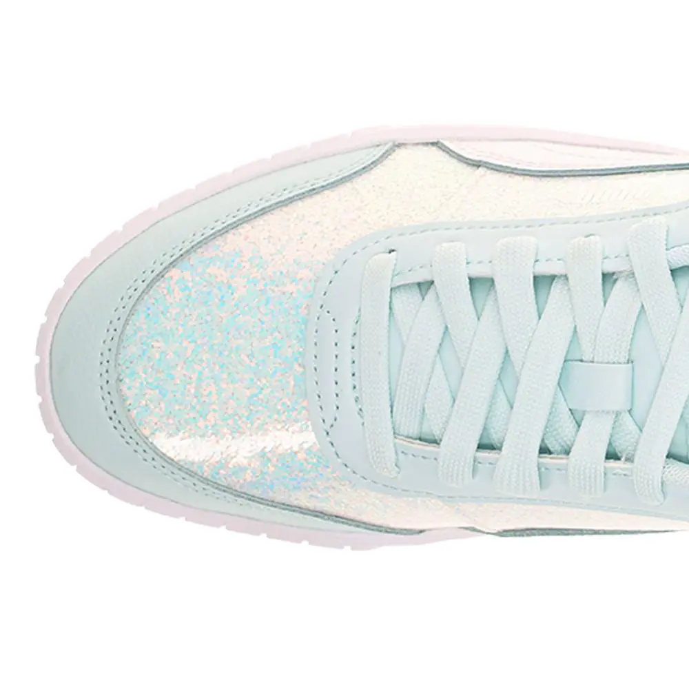 Puma shoes - PUMA Carina Mia Sprinkle Lace Up  Youth - 40589601 - Blue, White 5