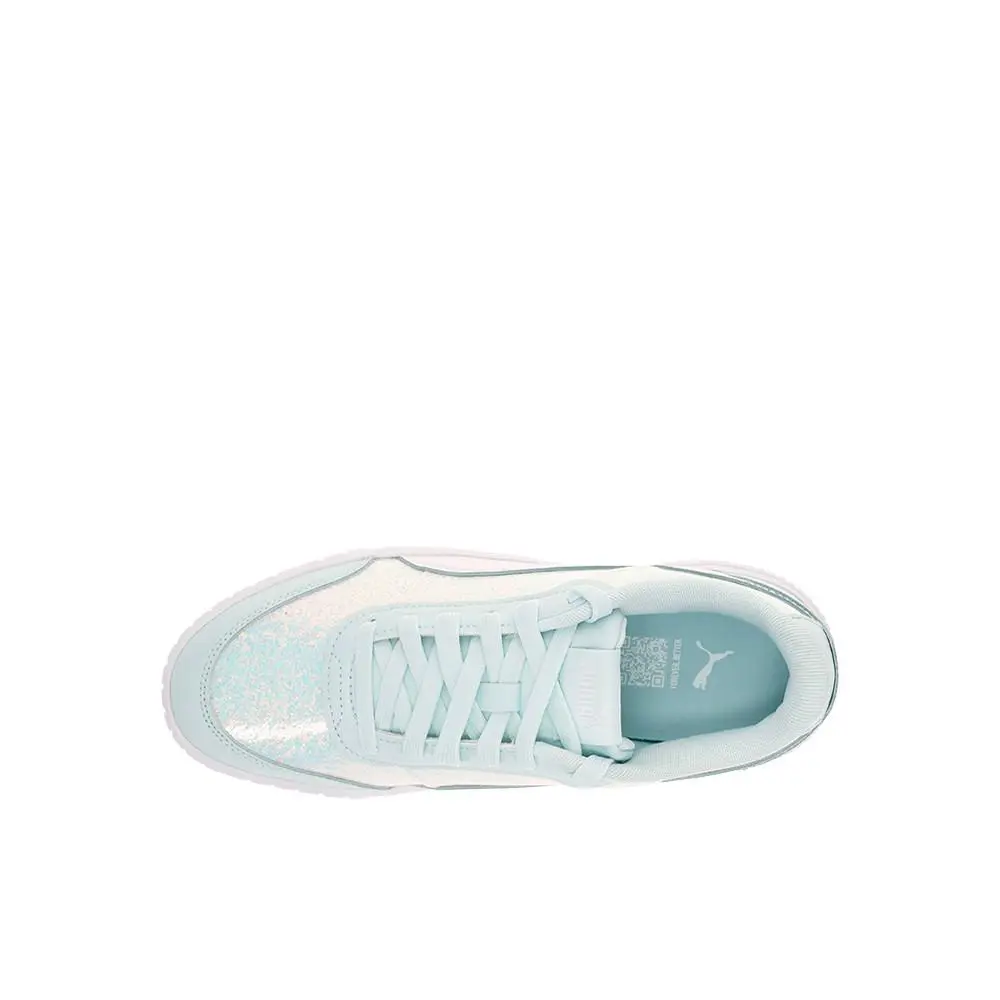 Puma shoes - PUMA Carina Mia Sprinkle Lace Up  Youth - 40589601 - Blue, White 10