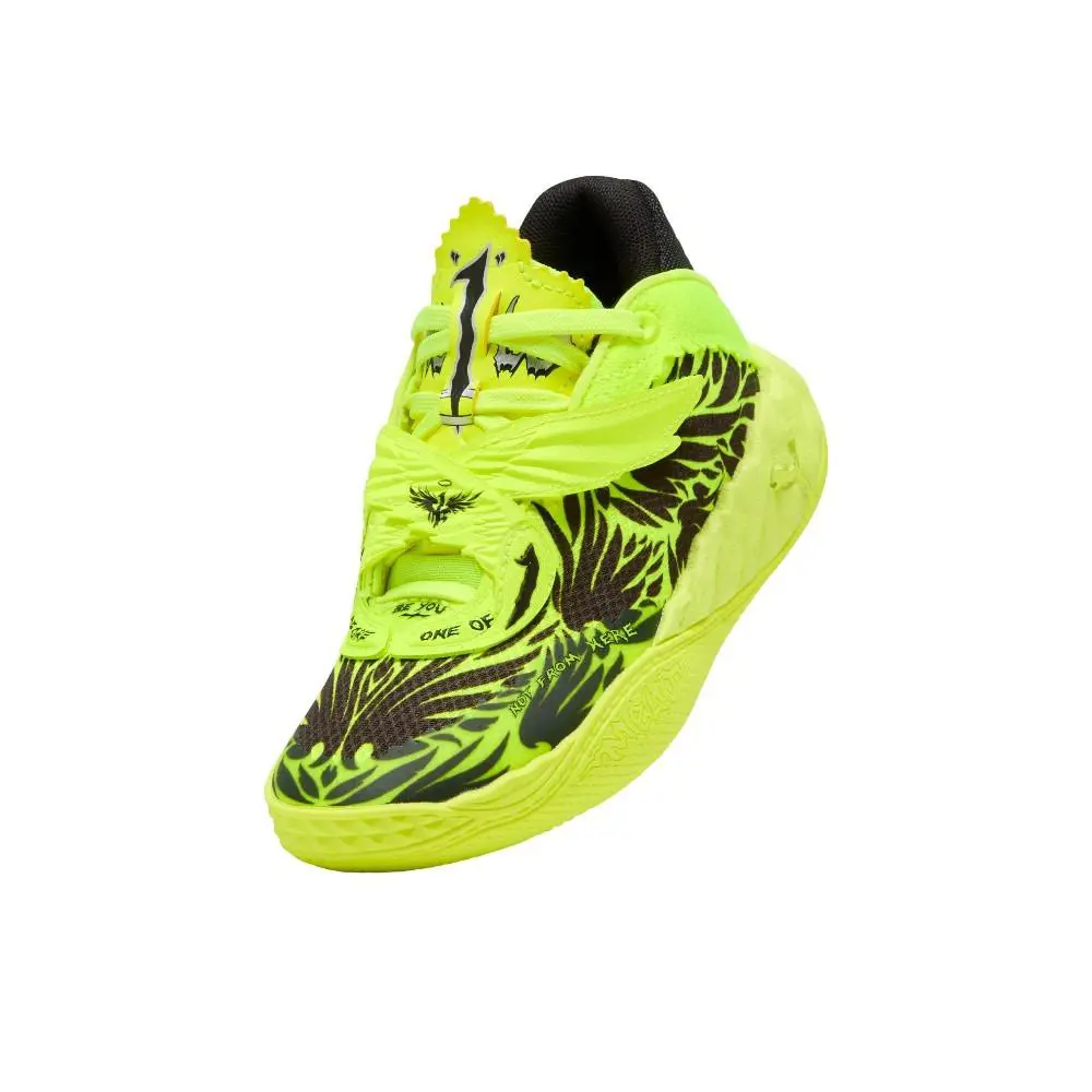 Puma shoes - PUMA  X Lamelo Ball Mb.05 Voltage Slip On  Toddler - 31252701 - Yellow 4