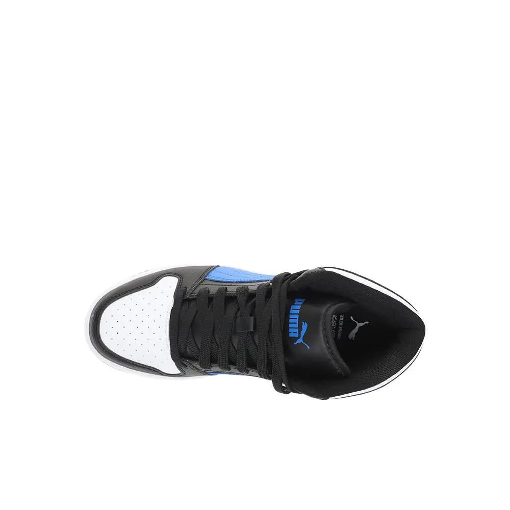 Puma shoes - PUMA Rebound Layup Rcl Scruff Reverse High Top  Youth - 40317901 - Black, Blue 2