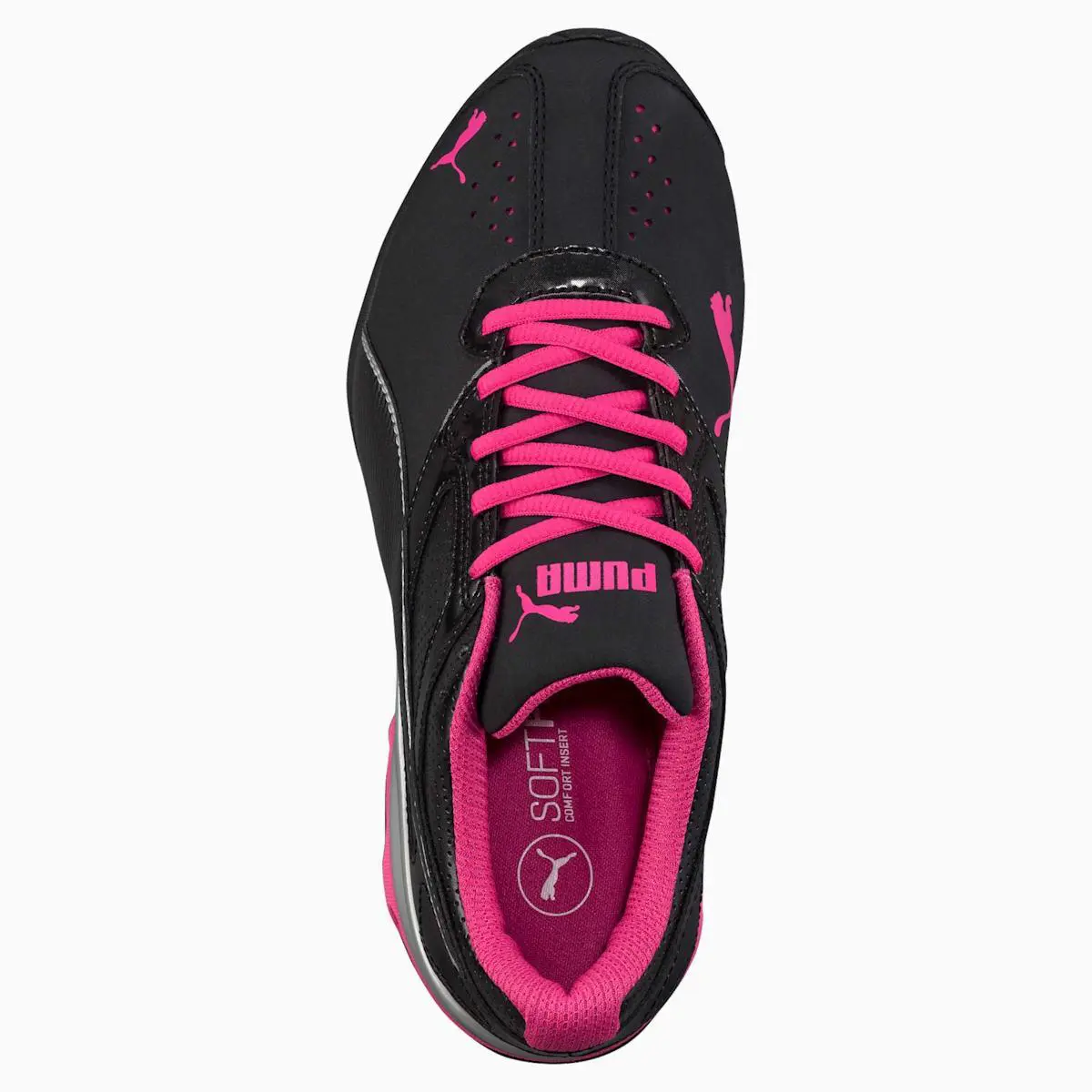 Puma shoes - BLACK/SILVER/BEETROOT PURPLE 4