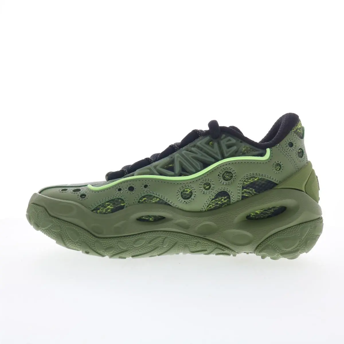 Puma shoes - Puma Lamelo Ball LaFrance RNR Camo - 31297601 - Green 3