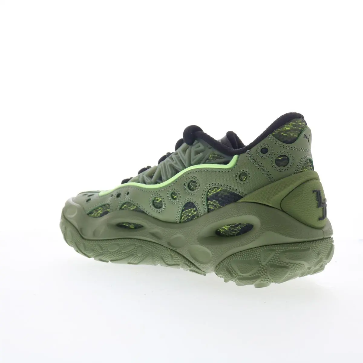 Puma shoes - Puma Lamelo Ball LaFrance RNR Camo - 31297601 - Green 12