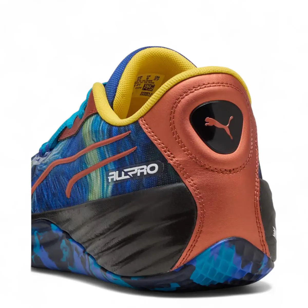 Puma shoes - Puma All-Pro Nitro Dylan Exhibit - 311354 01 - Vivid Blue/Tropical Blue 3