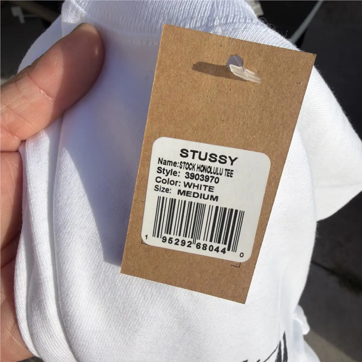 Stussy  clothing - White (UPC: 195292680365) 4