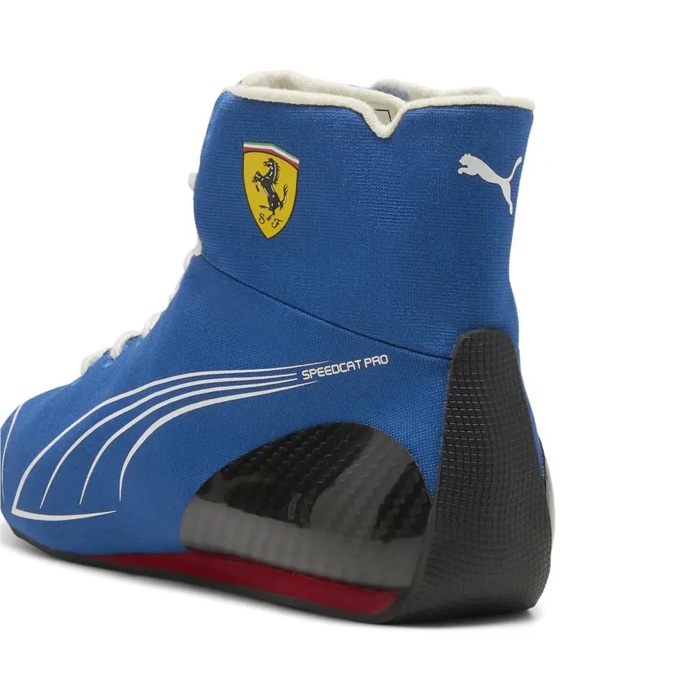 Puma shoes - PUMA Scuderia Ferrari Speedcat Pro Monza Lace Up - 30933501 - Blue 5