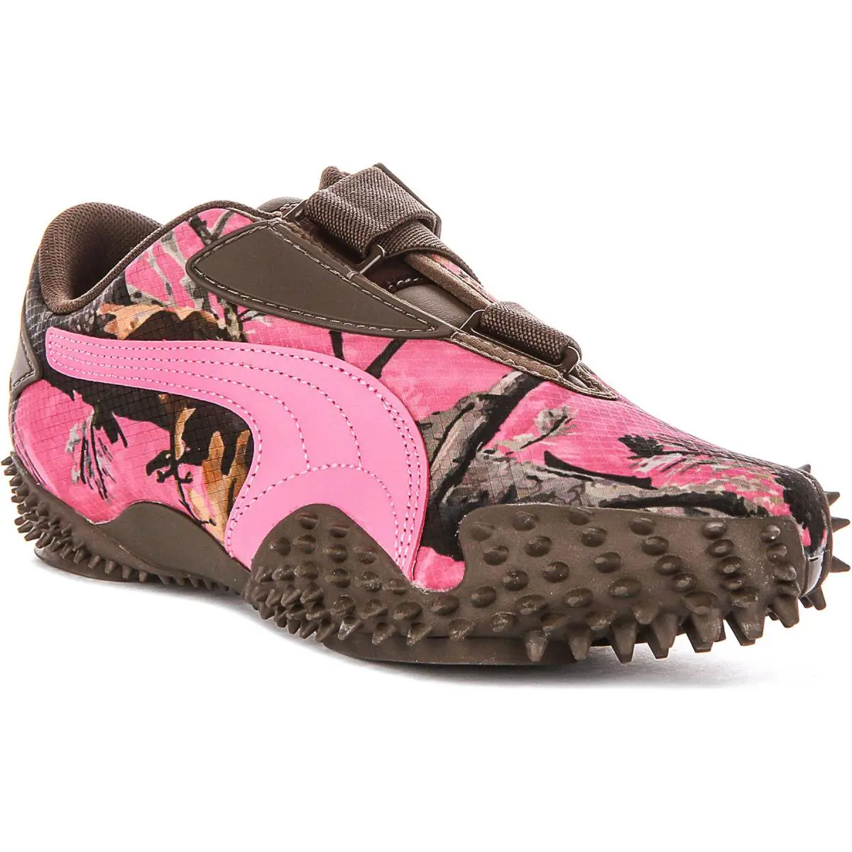 Puma Mostro Camo II Lace Up Womens Sneakers In Brown Pink US 4 - 11 - Brown Pink
