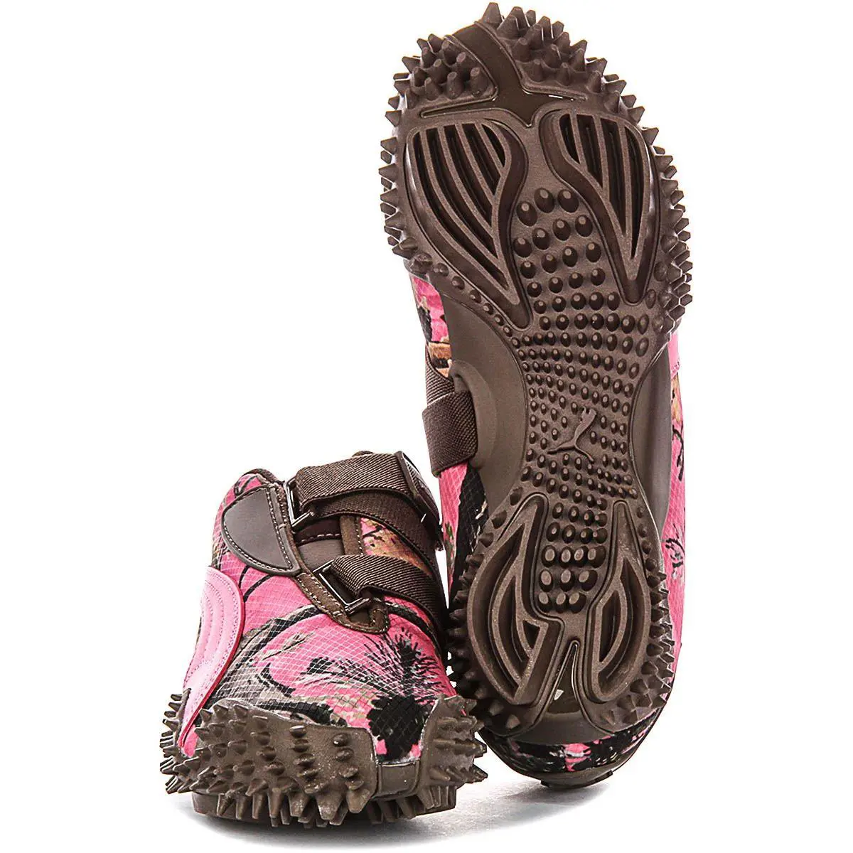 Puma shoes - Brown Pink 3