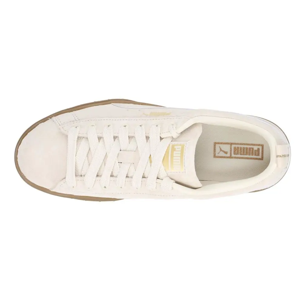 Puma shoes - PUMA Mayze Brushed Tan Platform - 39146102 - Off White 2