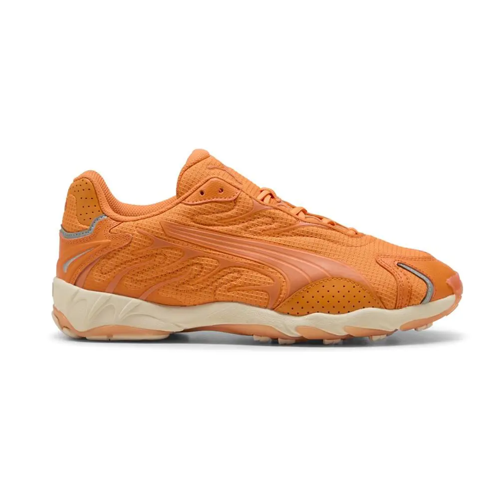 Puma Inhale Reflective Lace Up Mens Orange Sneakers Casual Shoes 40177902