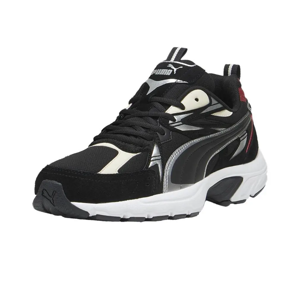 Puma shoes - PUMA Milenio Tech Suede Lace Up - 39348913 - Black 0
