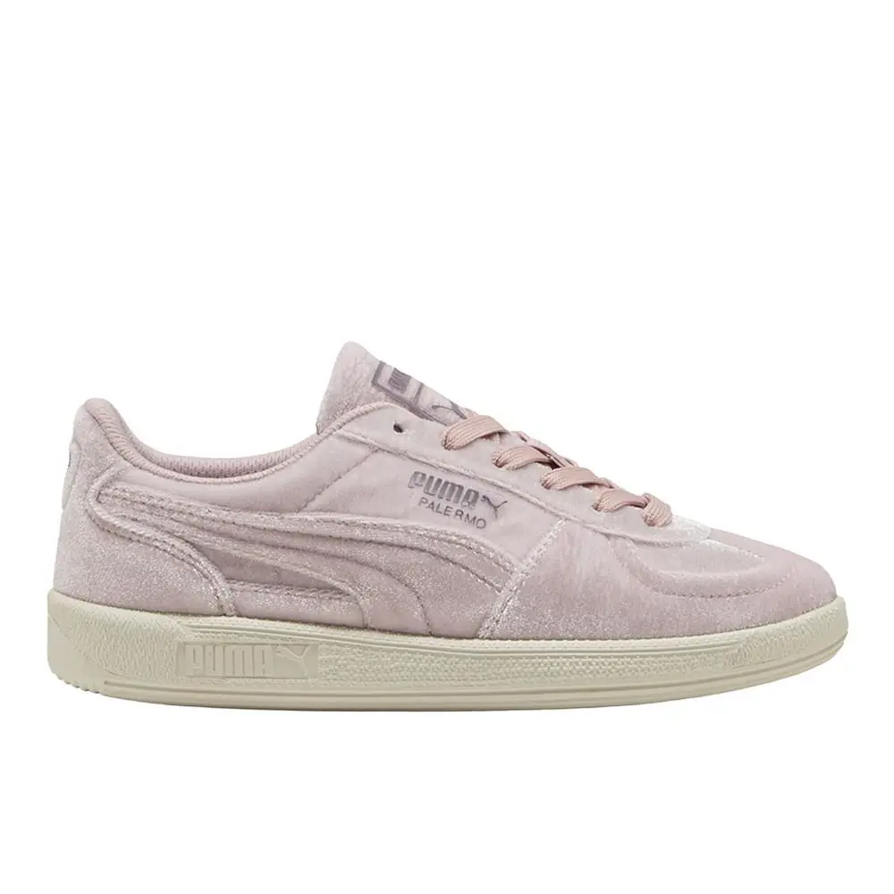 Puma Palermo Velvet Dreams Lace Up Womens Pink Sneakers Casual Shoes 40335101 - Pink