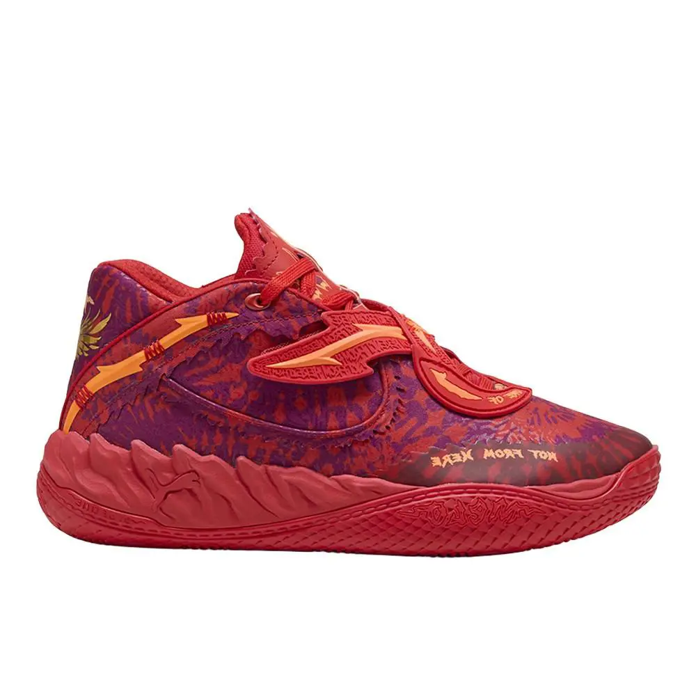 Puma X Lamelo Ball Mb.05 Crowd Surf Basketball Mens Red Sneakers Athletic Shoe - Red